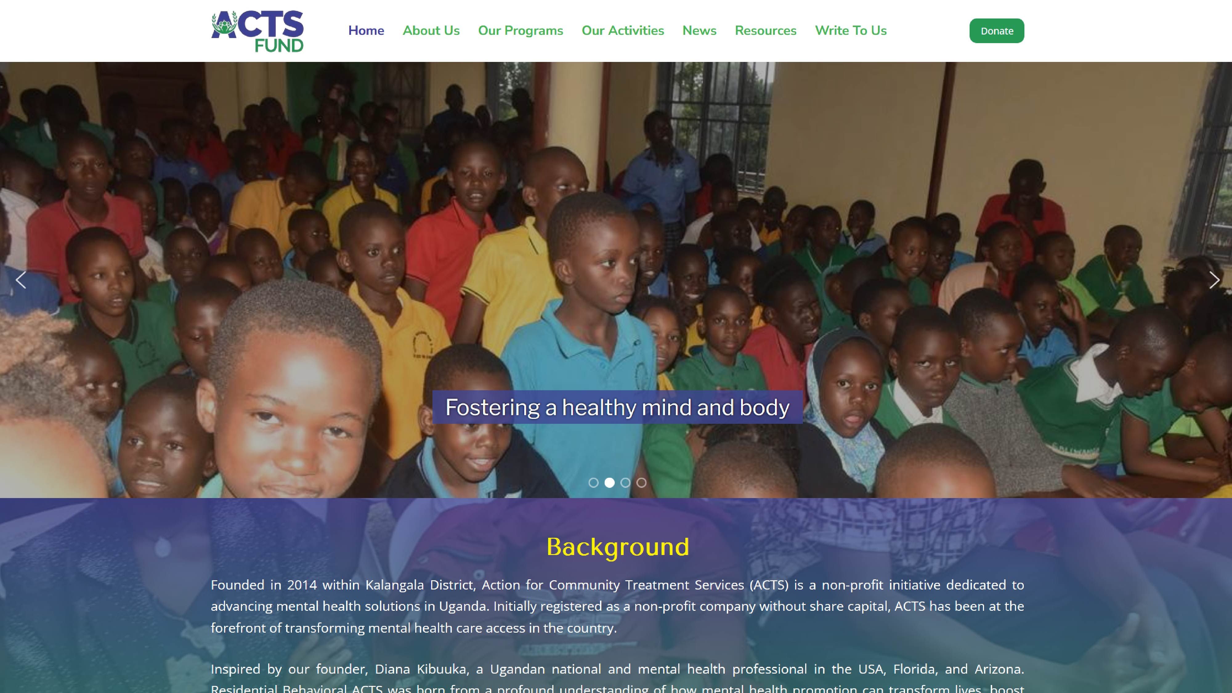 Acts Fund Official Website