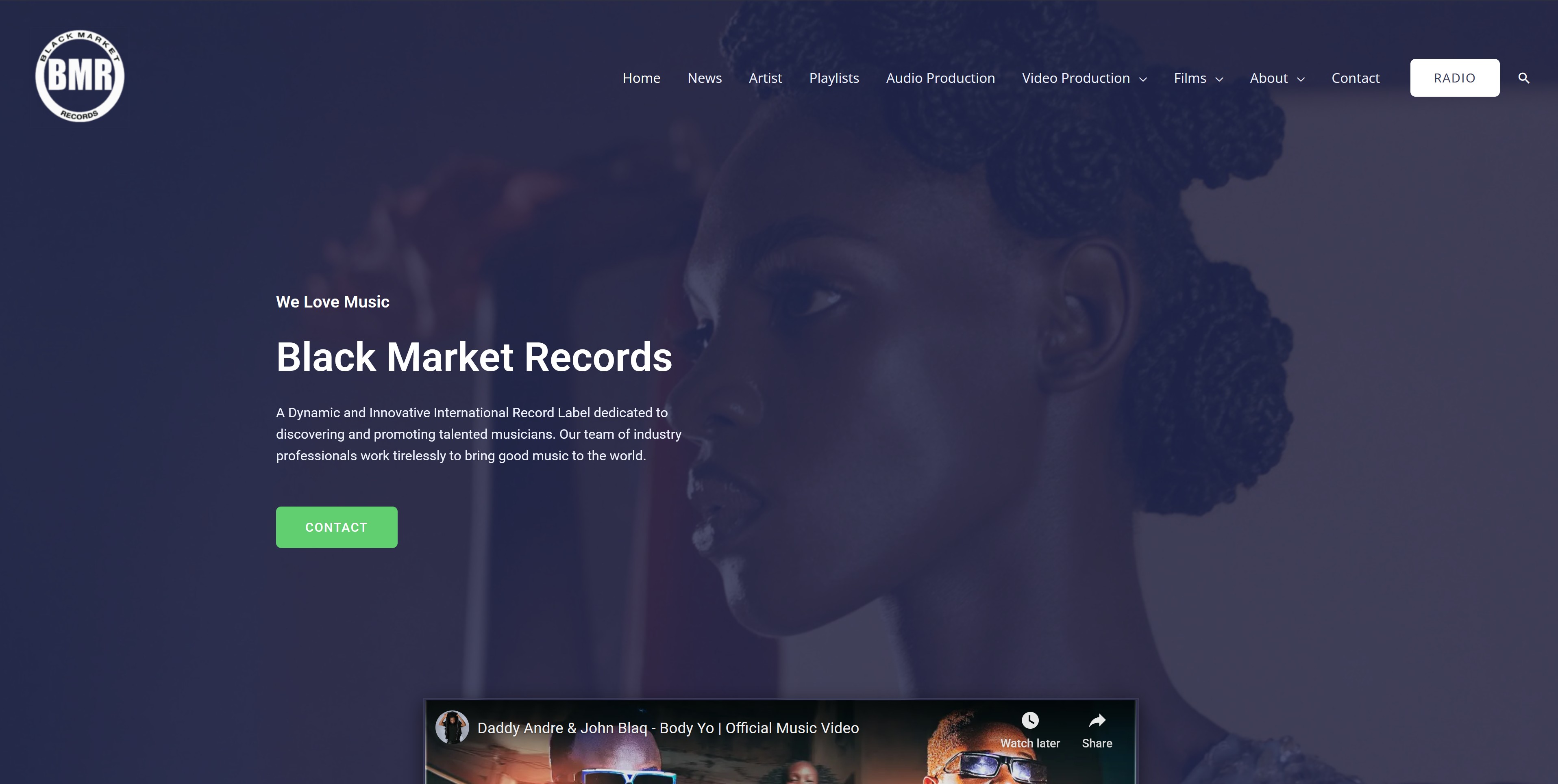 Black Market Records Official Website